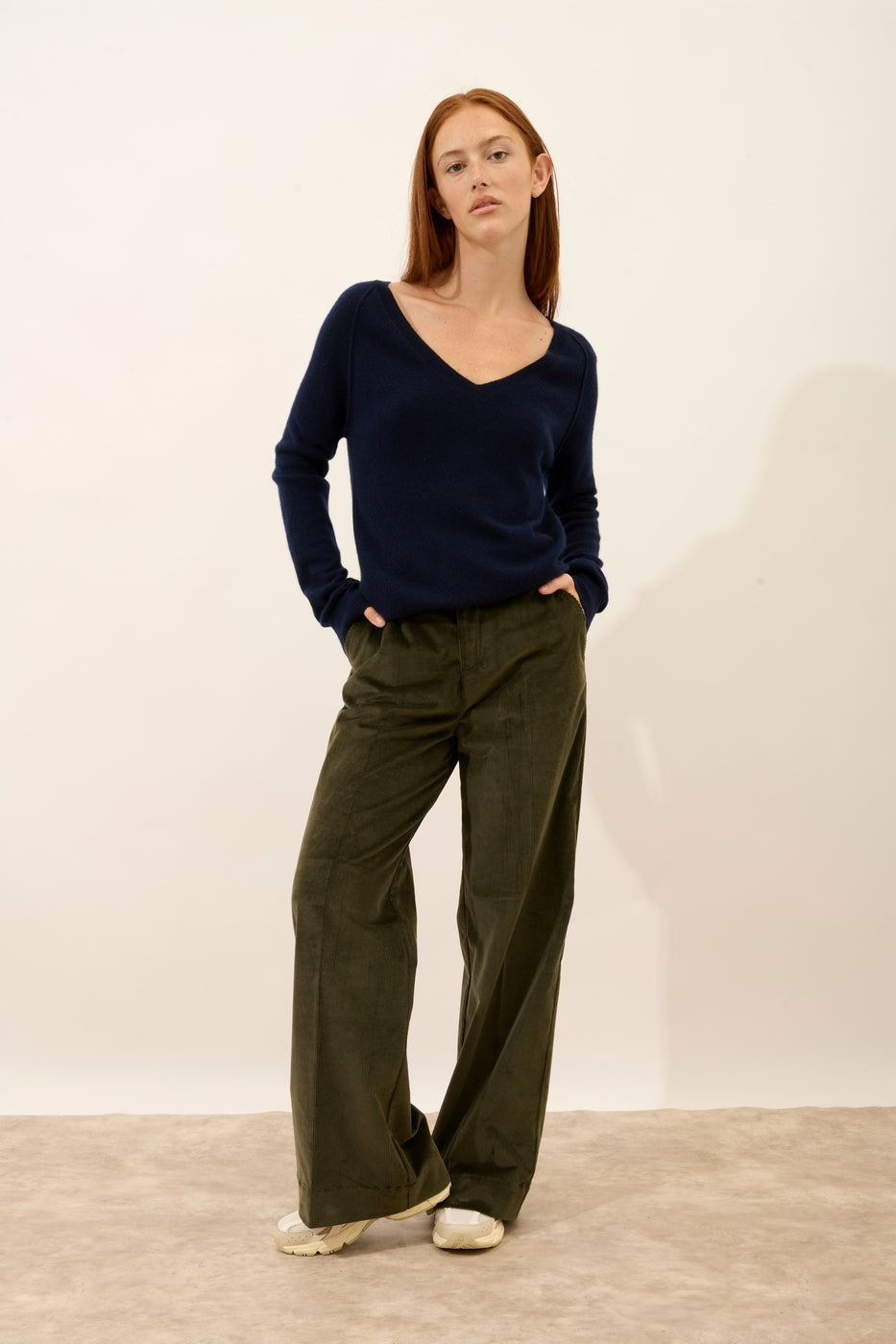 Jersey Cuello V - Phoebe - Navy