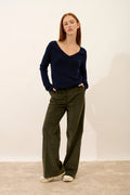 Jersey Cuello V - Phoebe - Navy