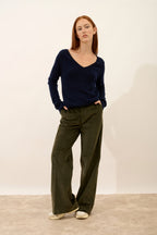 Jersey Cuello V - Phoebe - Navy
