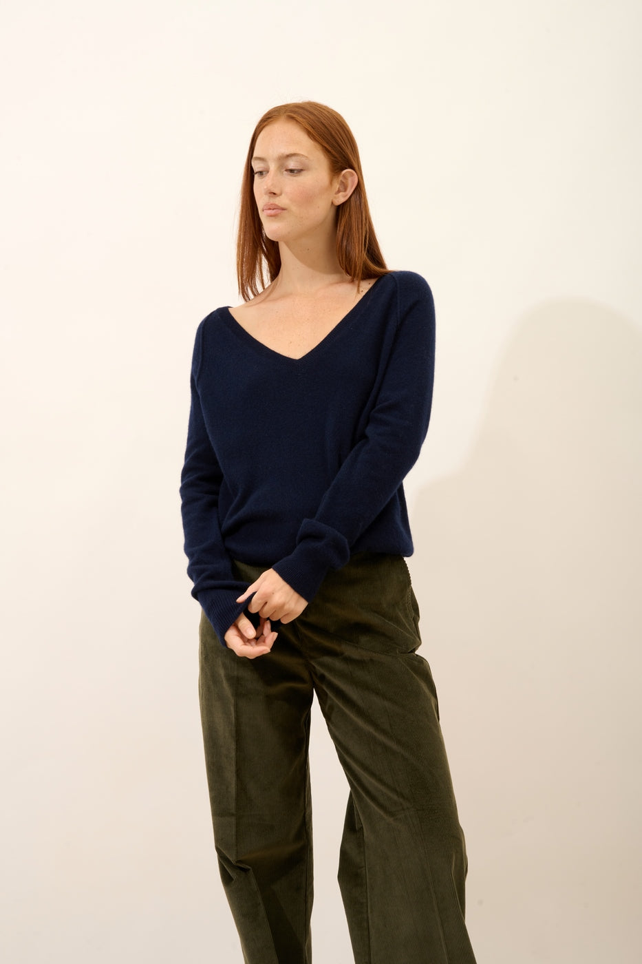 Jersey Cuello V - Phoebe - Navy