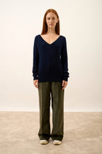 Jersey Cuello V - Phoebe - Navy