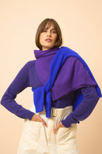 Pull Col V Phoebe - Purple