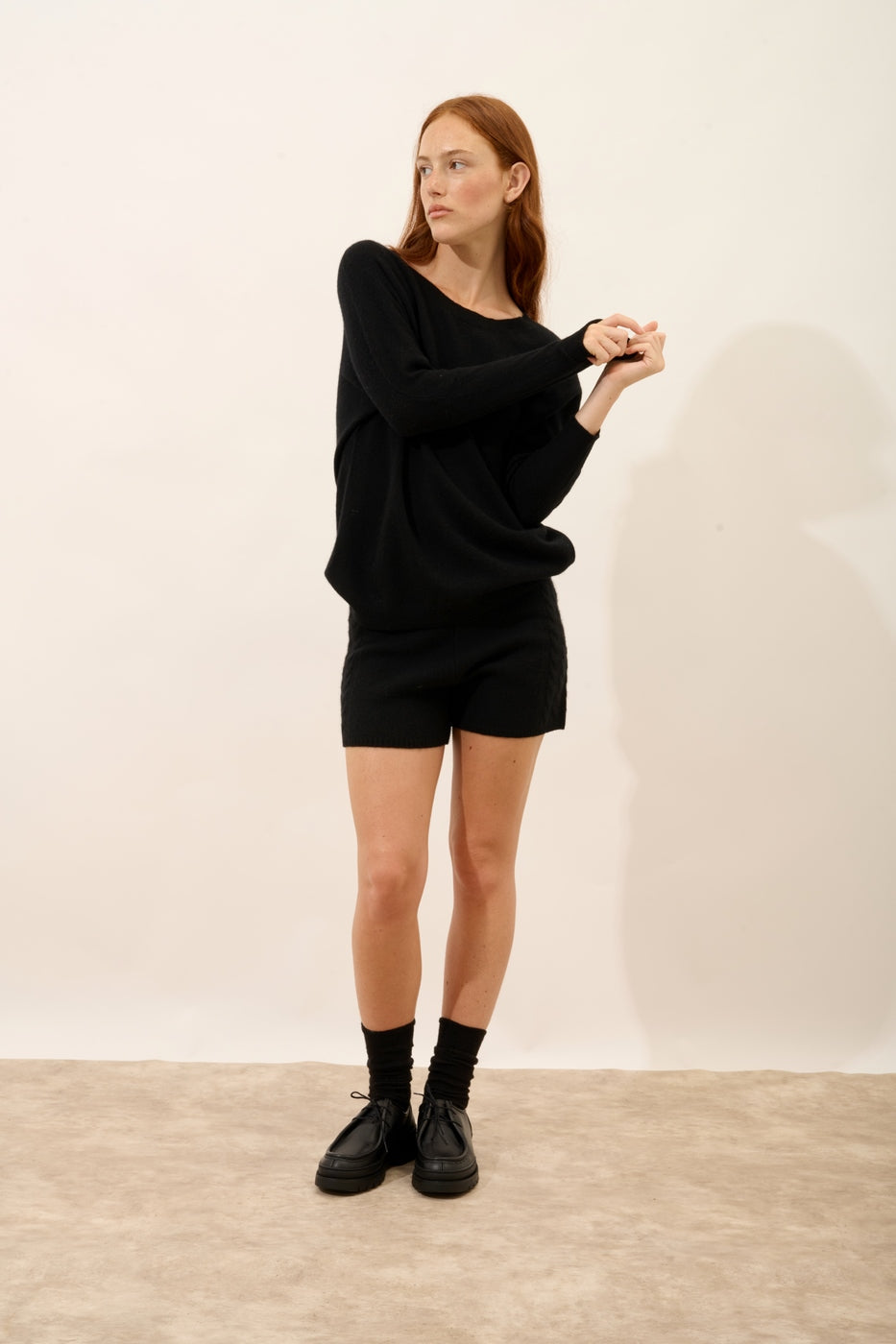 Batwing Jumper - Rebecca - Black