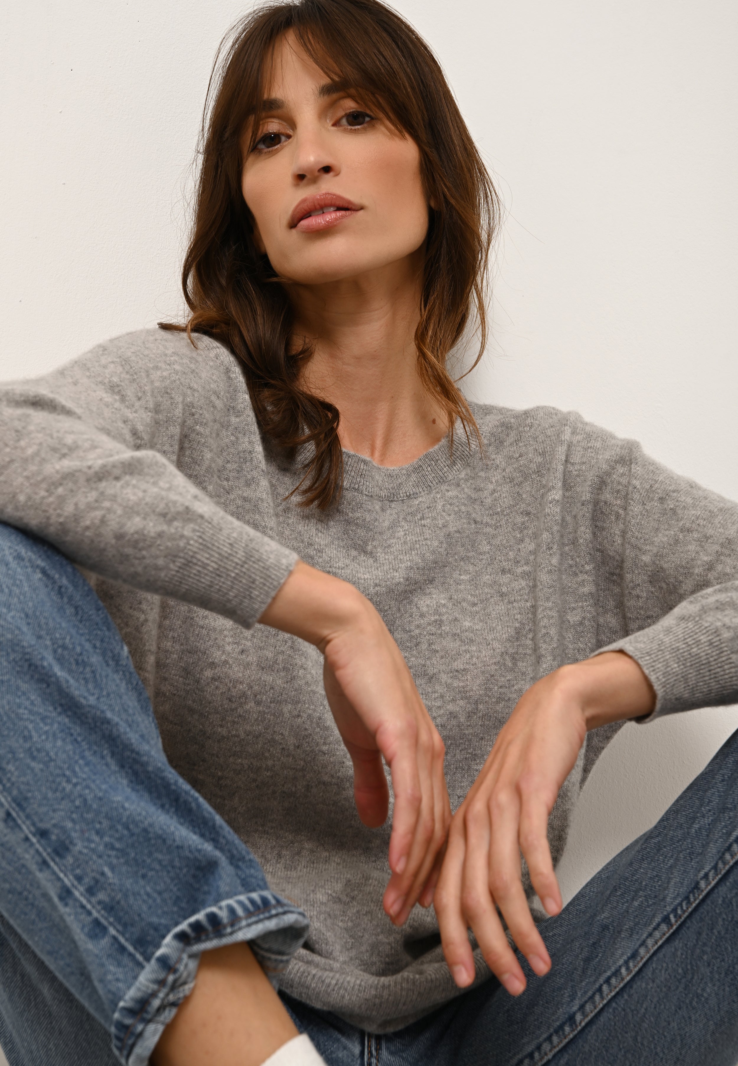 Pull Chauve Souris - Rebecca - Nuage Chiné