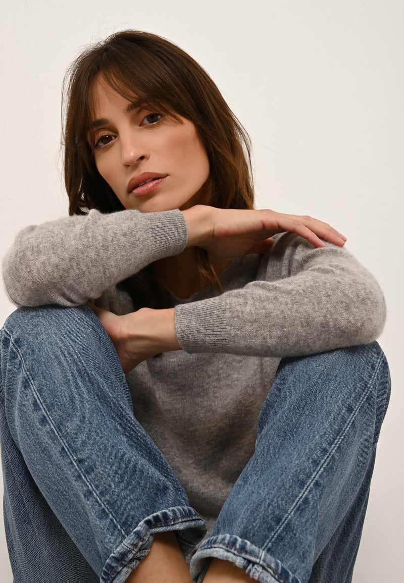 Pull Chauve Souris - Rebecca - Nuage Chiné