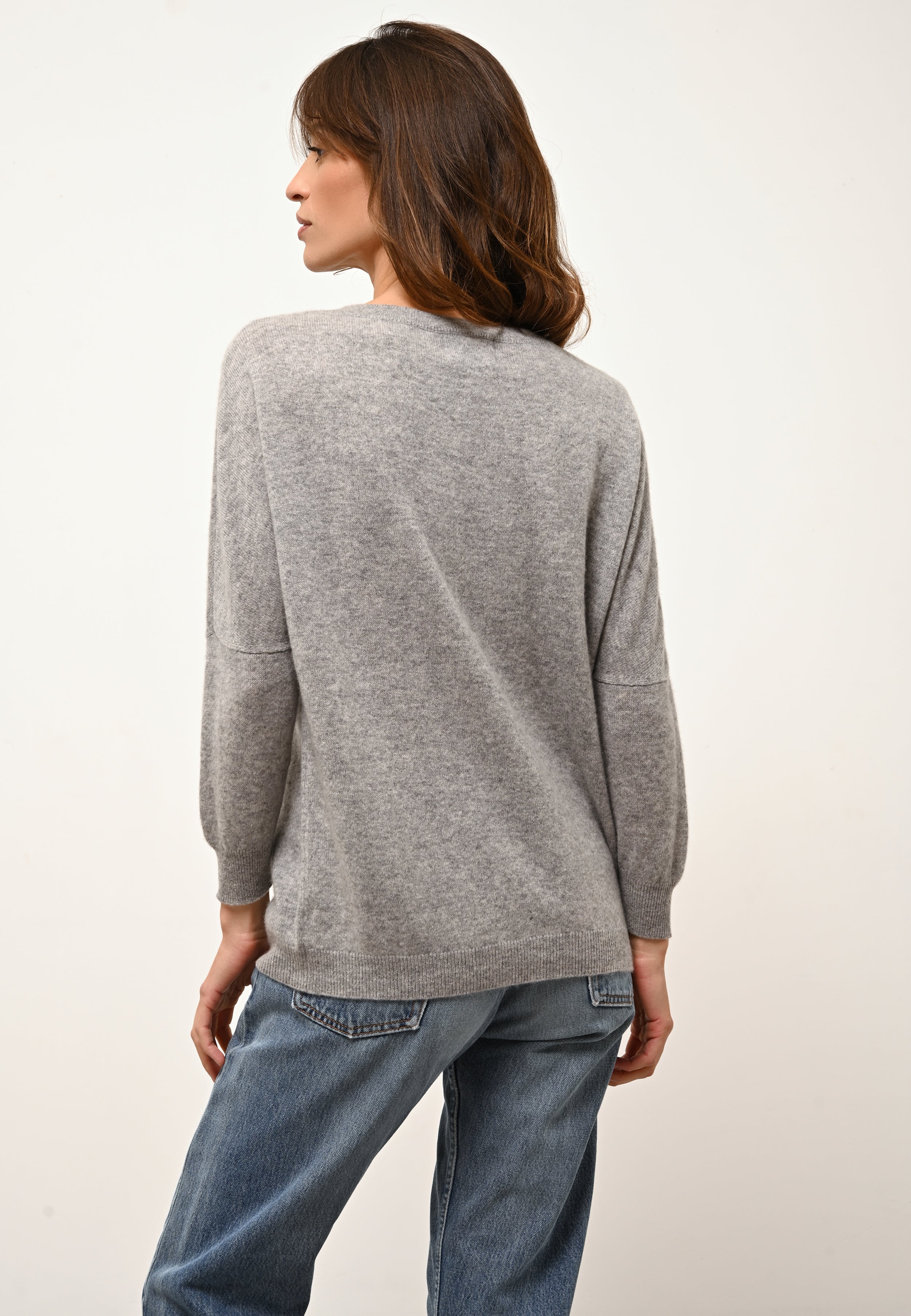 Pull Chauve Souris - Rebecca - Nuage Chiné
