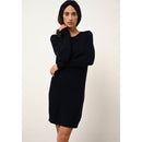 Just Cashmere - Robe Col Rond Susan - Navy - 100% Cachemire 2 Fils - Femme