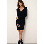 Robe Col V - Tracy - Navy