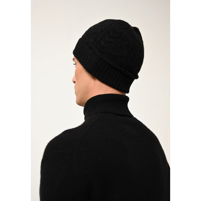 Cashmere  sudadera Just - Ginger Beanie Negro - 100% Cachemira - 2 Hilados - - Mixto