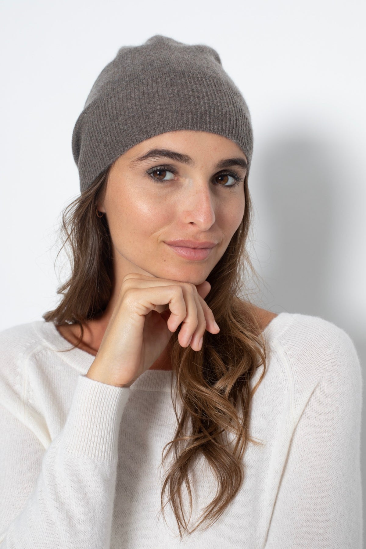 Gorro - Ginger - Taupe Jaspeado