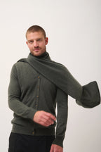 Scarf - Spencer - Marl Khaki