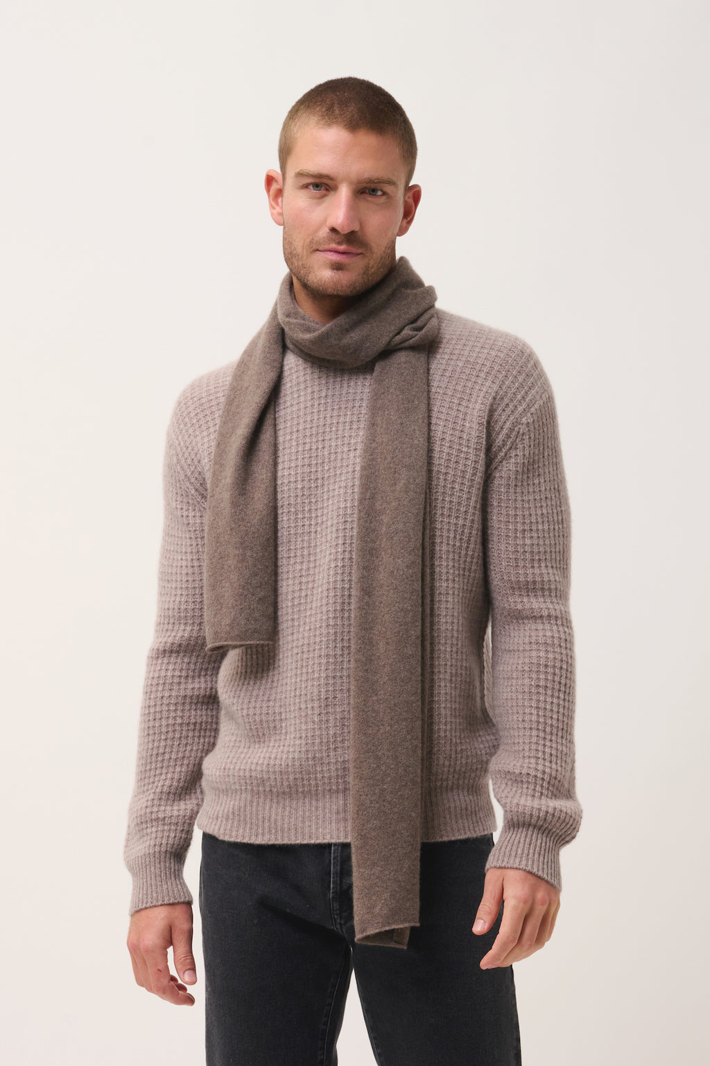 Bufanda - Spencer - Gris Topo Jaspeado