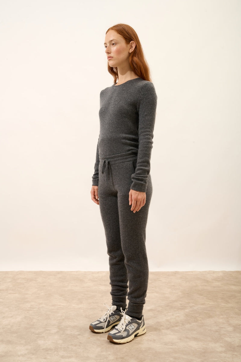 Joggers - Wendy - Antracita Jaspeada