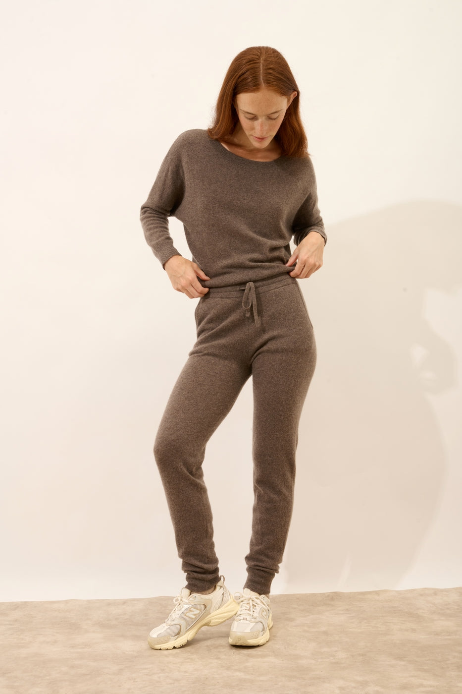 Pantalón de jogging - Wendy - Topo jaspeado