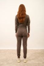 Pantalón de jogging - Wendy - Topo jaspeado