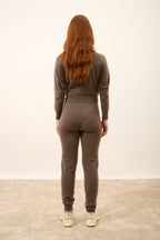 Pantalón de jogging - Wendy - Topo jaspeado