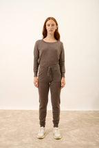 Pantalón de jogging - Wendy - Topo jaspeado