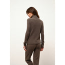 Cashmere  sudadera Just - Jogging Wendy Taupe Chiné - 100% Cachemira - 2 Hilados - - Mujer