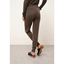 Cashmere  sudadera Just - Jogging Wendy Taupe Chiné - 100% Cachemira - 2 Hilados - - Mujer