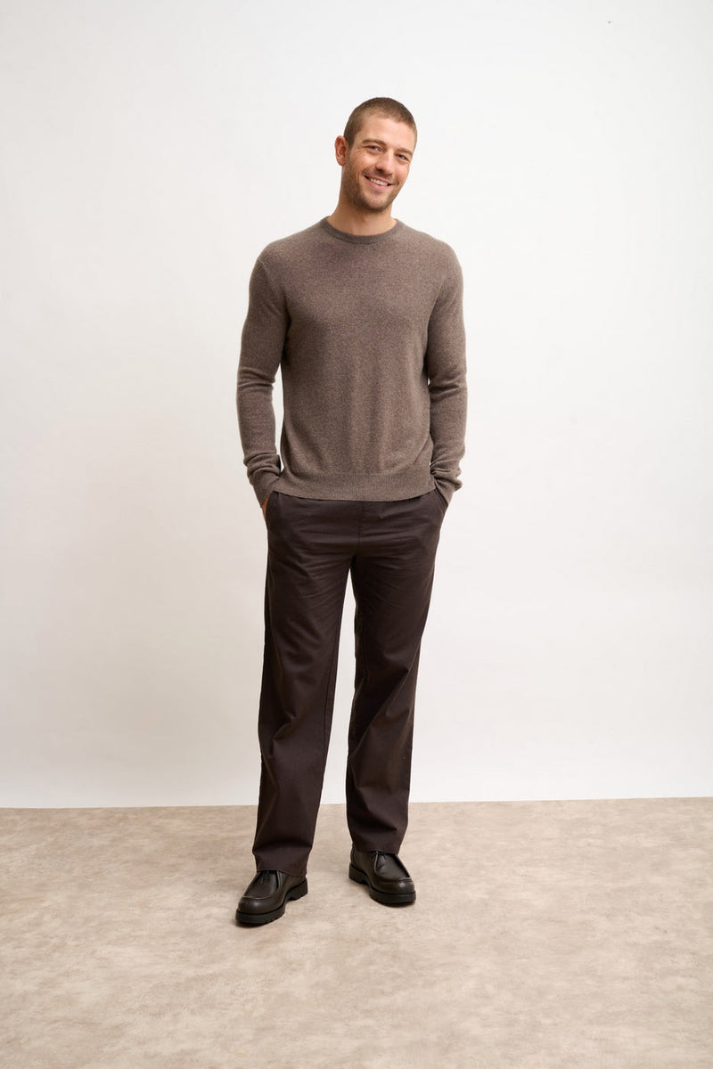 Jersey de cuello redondo - Howard - Topo moteado