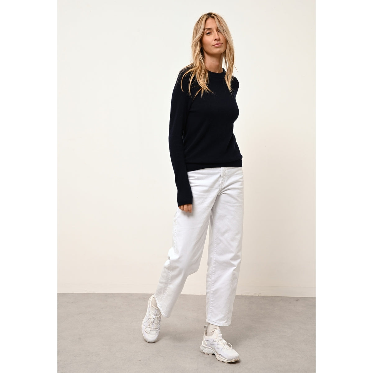 Jersey Cuello Redondo - Jane - Navy
