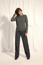 Jersey Cuello Redondo - Jane - Gris Marengo Vigoré