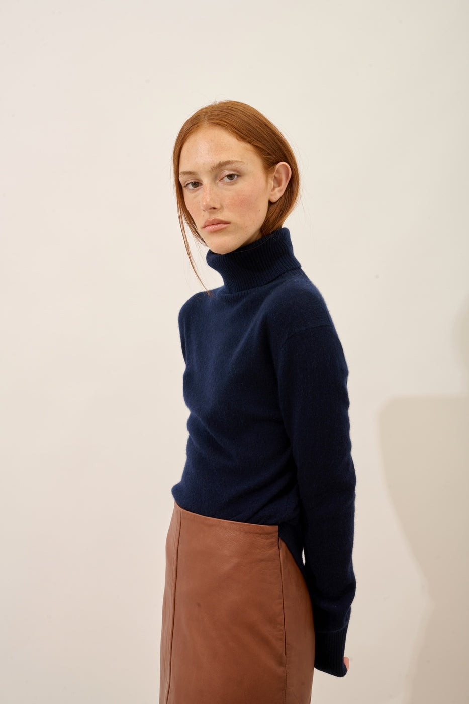 Jersey de Cuello Vuelto - Lexie - Navy