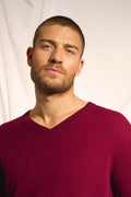Jersey Cuello Pico - Walt - Bordeaux