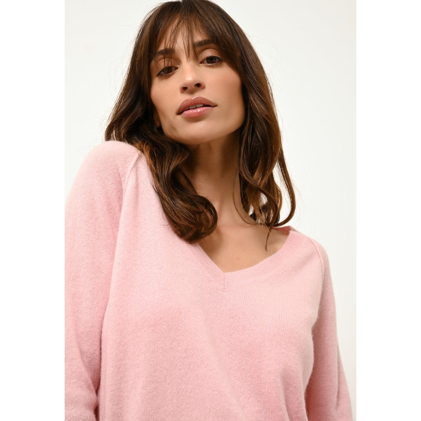 Jersey con cuello de pico - Phoebe - Ballerine