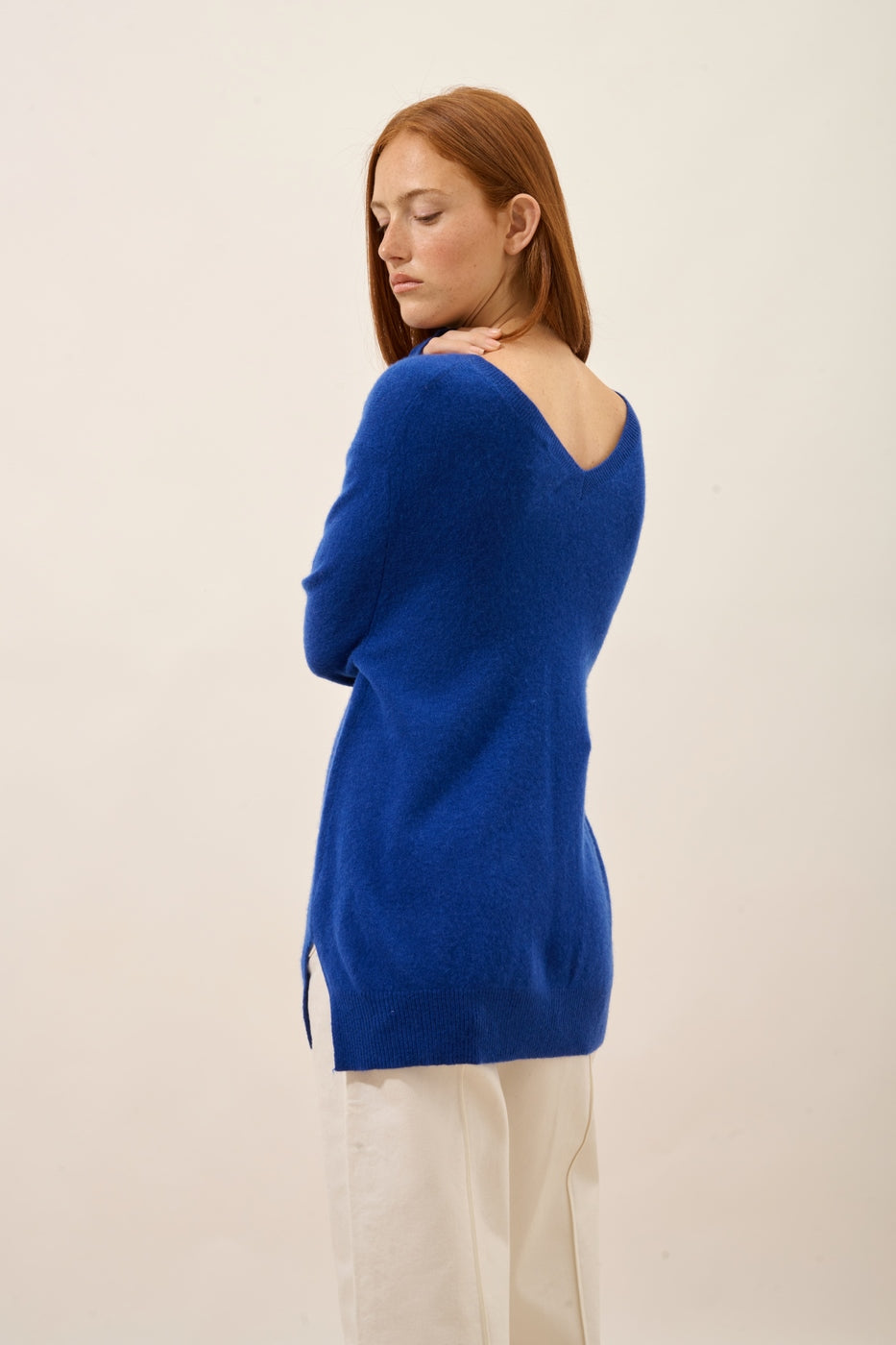 Jersey con Cuello de Pico Delante y Detrás - Opal - Outremer