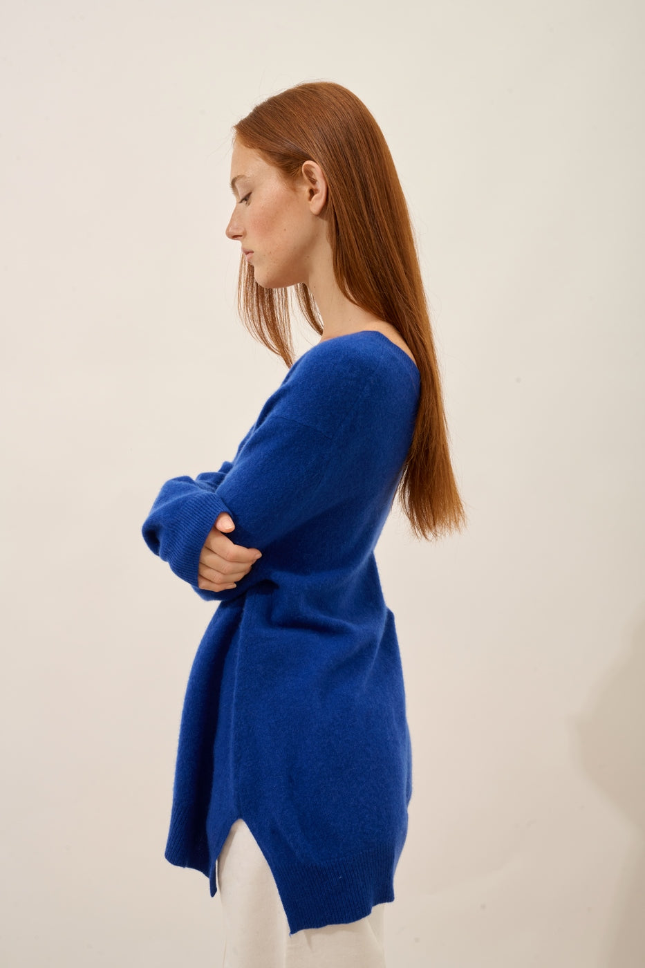 Jersey con Cuello de Pico Delante y Detrás - Opal - Outremer