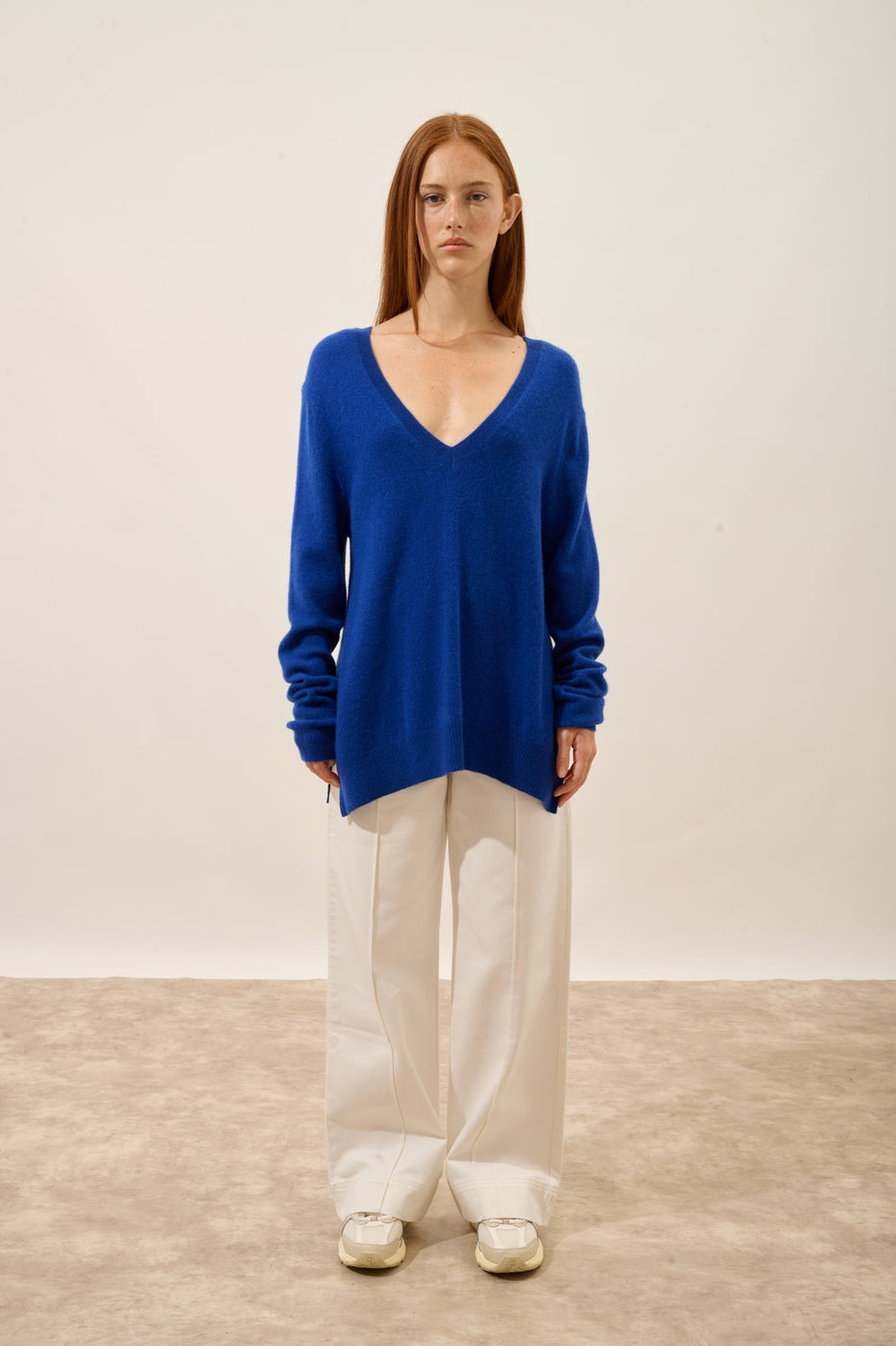 Jersey con Cuello de Pico Delante y Detrás - Opal - Outremer