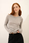 Pull Col Rond - Helen - Nuage Chiné