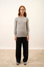 Jersey Cuello Redondo - Helen - Nube Jaspeado