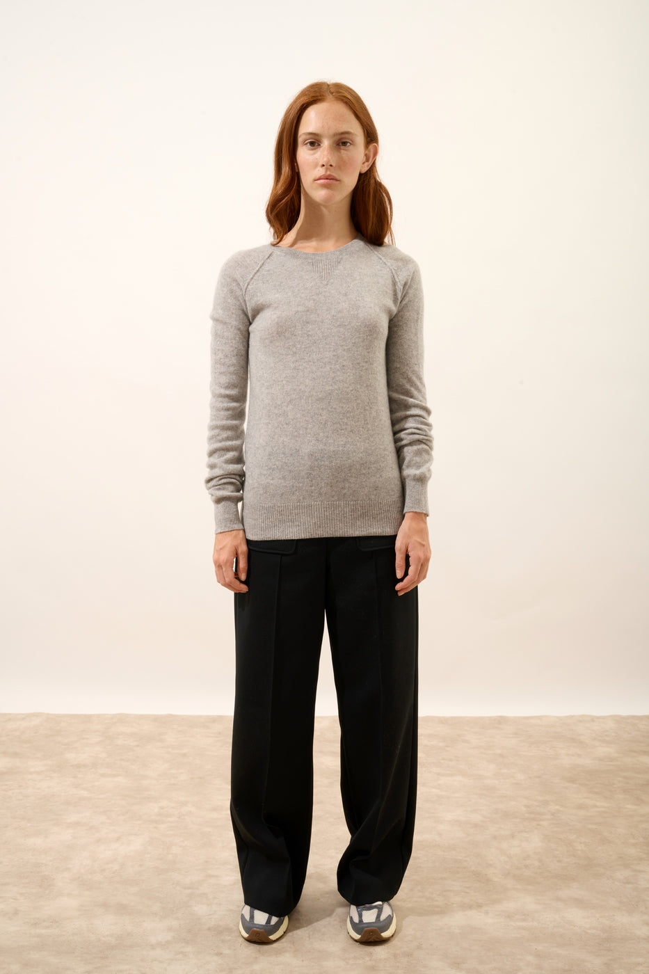 Jersey Cuello Redondo - Helen - Nube Jaspeado