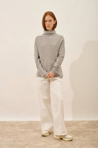 Jersey de Cuello Alto - Blantyre - Nube Chiné