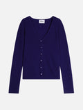 Cárdigan Cuello en V - Norma - Purple