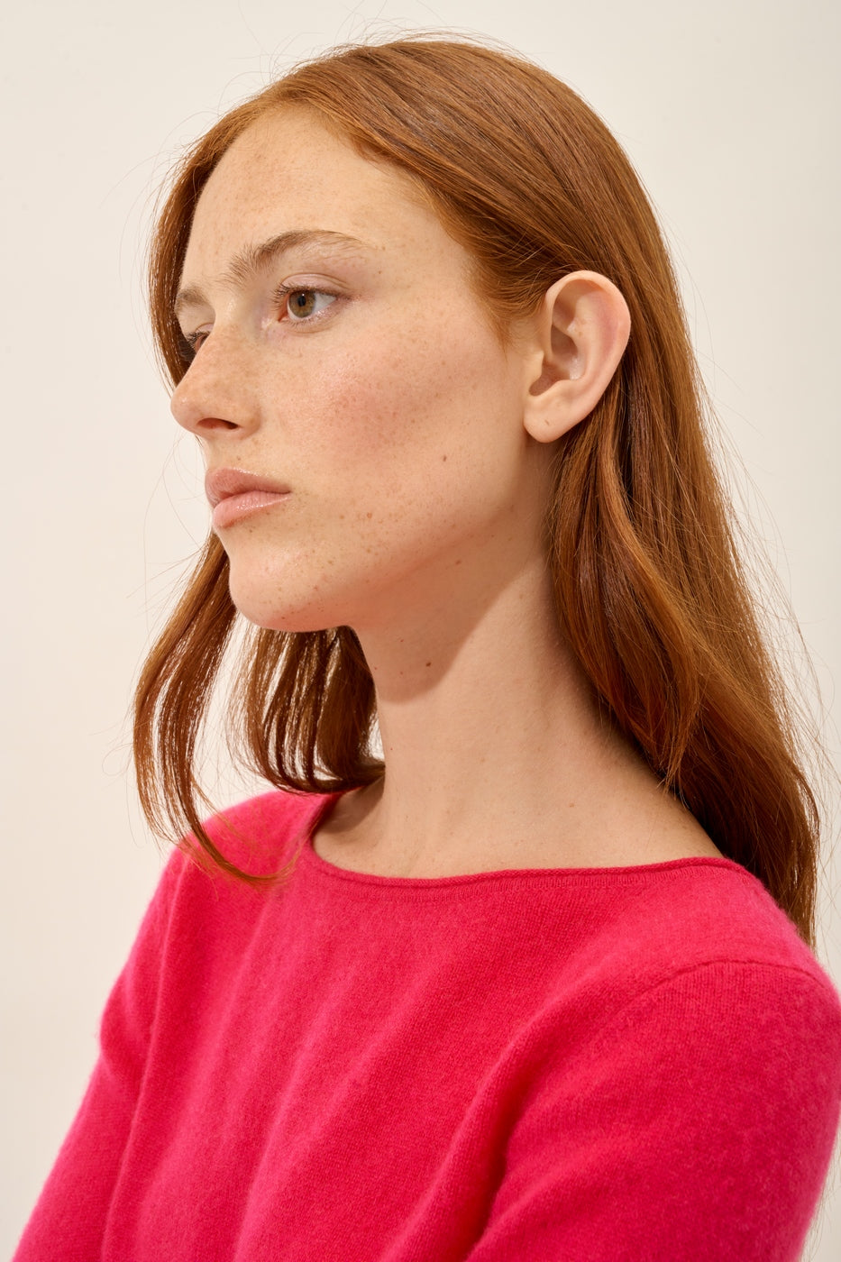 Pull Col Bateau - Grace - Fuchsia