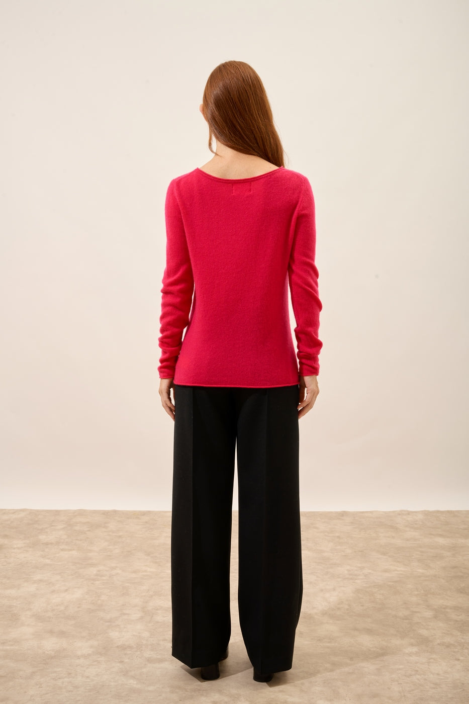 Pull Col Bateau - Grace - Fuchsia