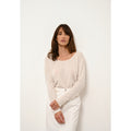 Jersey de Cuello Barco - Fiona - Marfil