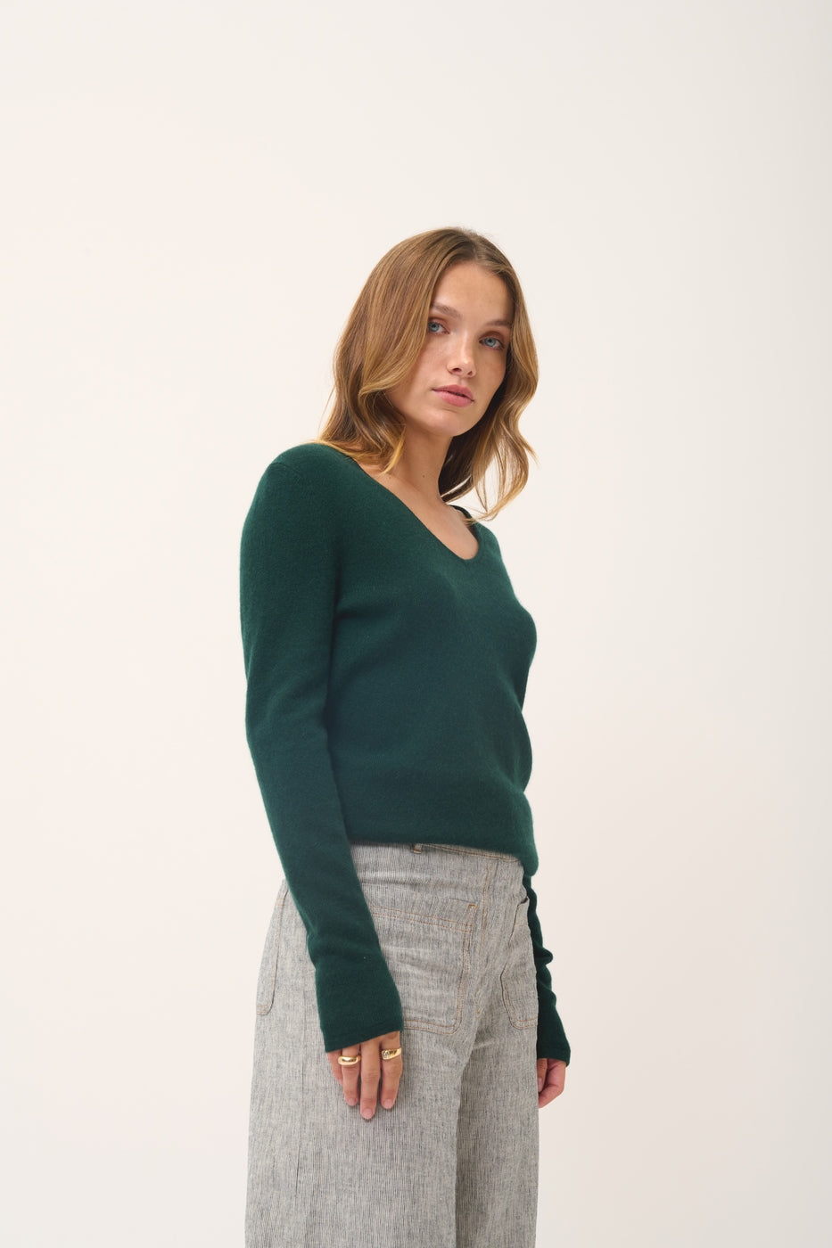 Jersey Cuello Pico - Joan - Cyprès