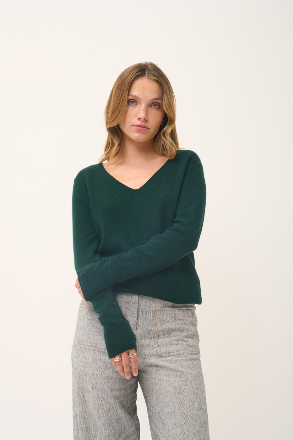 Jersey Cuello Pico - Joan - Cyprès
