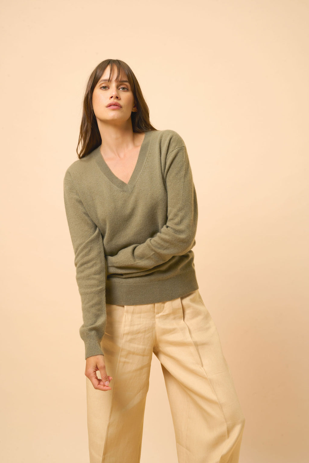 Pull Col V  - Nora - Army