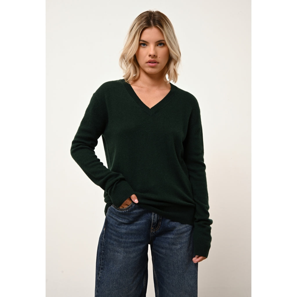 Jersey Cuello de Pico - Nora - Cyprès