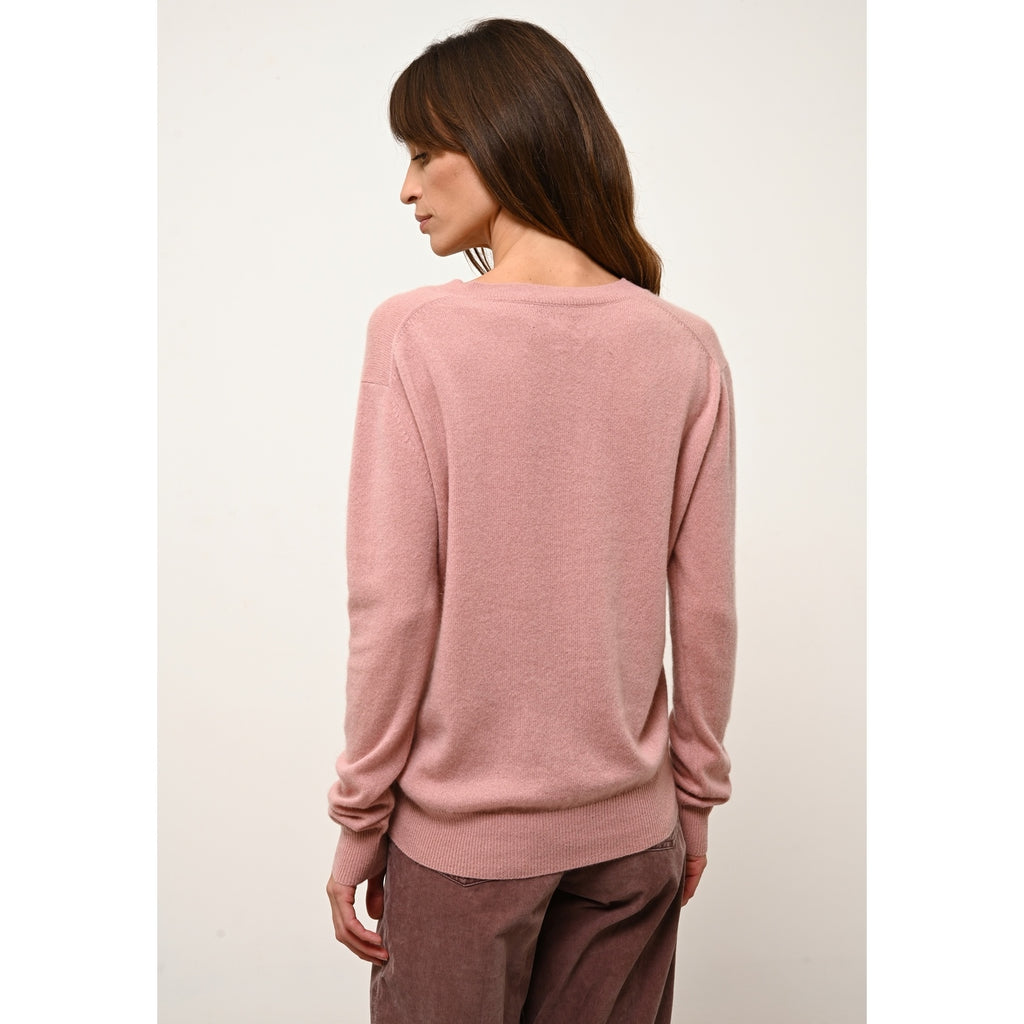 Jersey Cuello Pico - Nora - Palo De Rosa