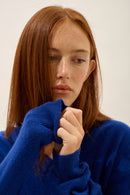 Pull Col V - Nora - Outremer