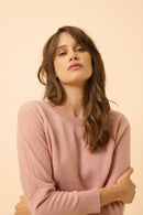 Pull Chauve Souris - Rebecca - Bois De Rose