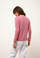 Pull Col V - Joan - Pétale