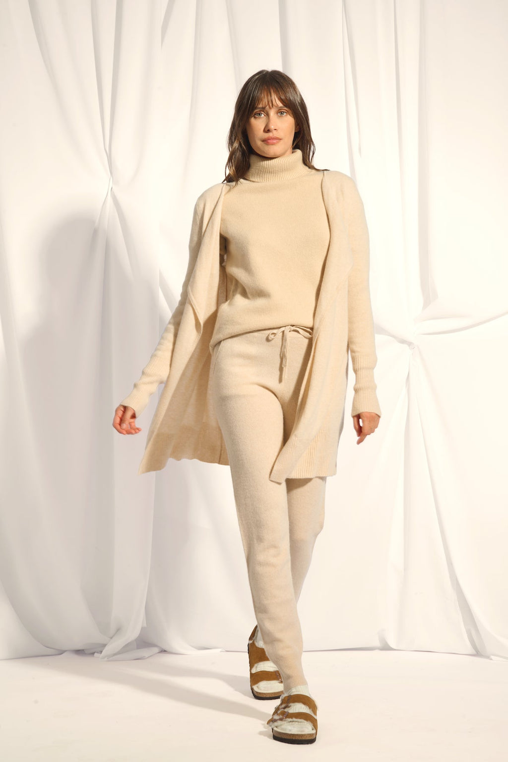 Veste Longue - Brooke - Sable