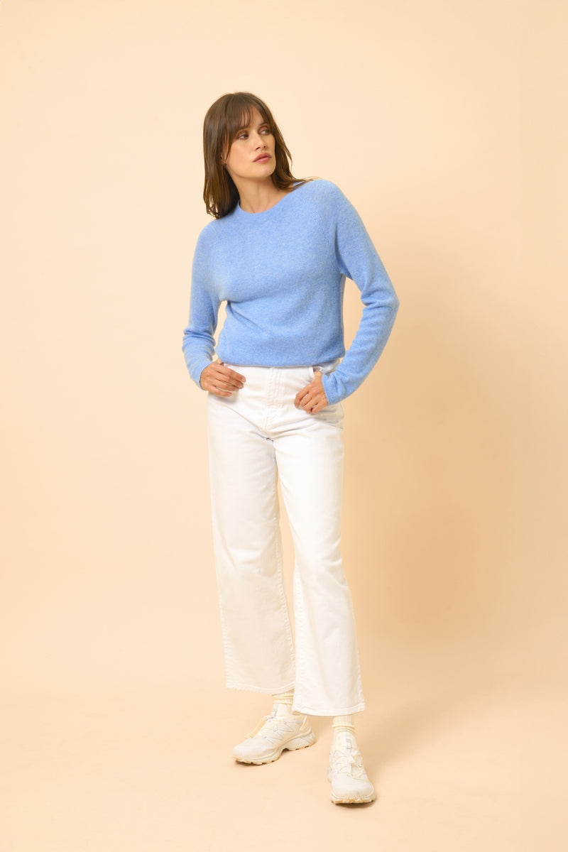 Jersey Cuello Redondo - Jane - Sky